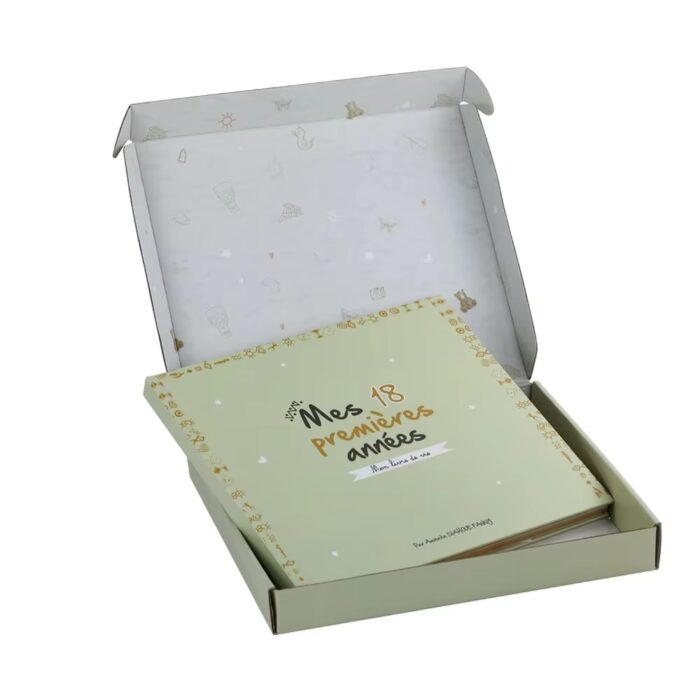 gold foil stamped planner