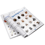 puppy sticker custom printed book
