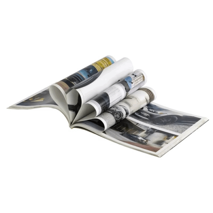 softcover book printing with UV