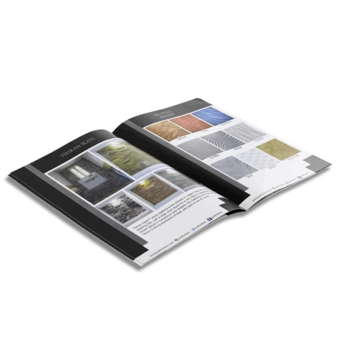 tile product price list printing