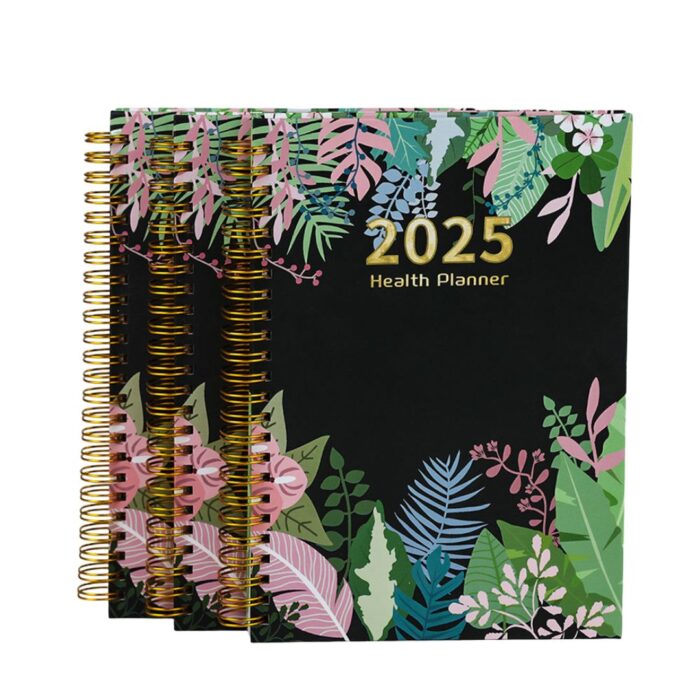 School Print on Demand Notebook Hardcover Spiral Bound Journal Offset Printing Workbook Daily Planner Printing Service