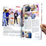 Custom Printed Catalogue Accordion Fold Product Introduction Brochure Offset Paper and Cardboard Durable Booklet