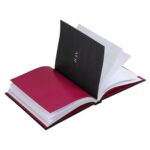 High Quality Perfect Bound Black Hardcover Journal Custom Printing Luxury Business Workout Journals Printing for School Office