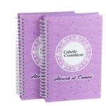 School Education Private Label Journals and Planners Wholesale Custom Spiral Binding Notebook Journal with Stickers