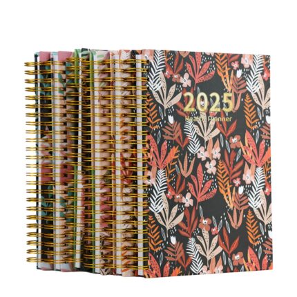 Factory Wholesale Spiral Gratitude Journals Easy Write Office Business School Notebooks Cardboard Paper Printing Service