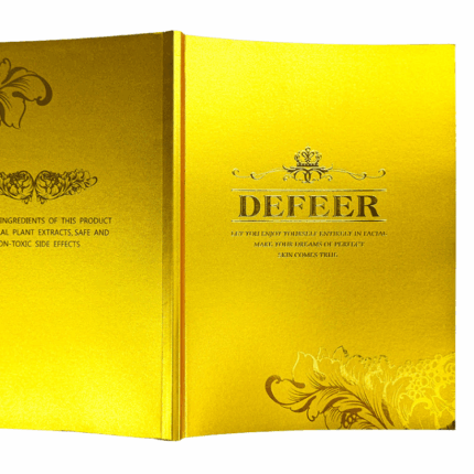 Custom A4 Size Paperback Book Album With Gold Matte Texture Cover Special Mirror Reflective for Business Use