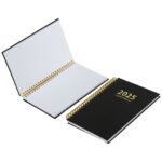 High Quality Custom Executive Notebook for Students Printed Spiral Weekly Diary and Prayer Journal Made from Cardboard Paper
