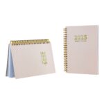Elegant A4 Hardcover Spiral Bound Journal & Planner Custom Printed Elegant Diary Notebook Book Manufacturing Service