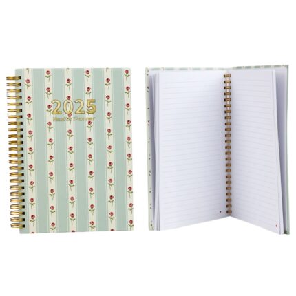 Elegant A4 Hardcover Journal Notebook Planner Custom Cardboard Paper Printing for Office & School Students