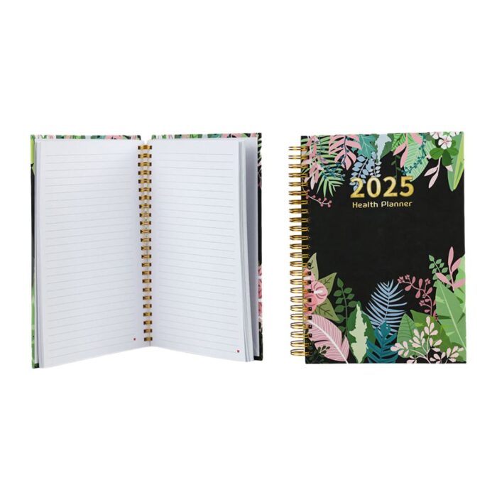 School Print on Demand Notebook Hardcover Spiral Bound Journal Offset Printing Workbook Daily Planner Printing Service