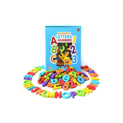 Low Price Numbers Double-side Magnet Teacher Teaching Magnetic Letters Drawing Board Classroom Teaching Set 3D Magnetic Letters