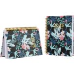 Custom Logo Luxury Hardcover Spiral Goal Life Daily Journals Planners China Supplies High Quality Cardboard Book Printing