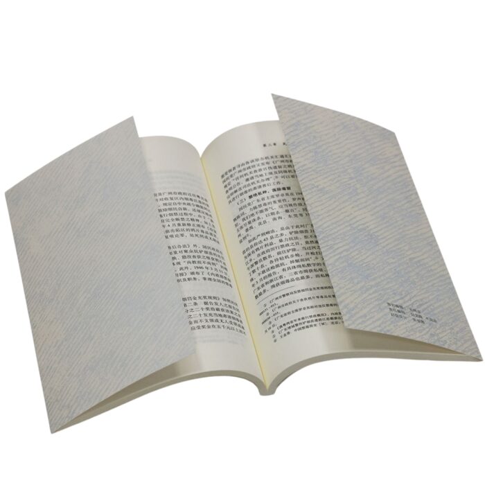 China Factory's Custom Wireless Offset Binding School Books Printing Services Custom Paperback Softcover Publishing Made Paper