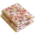 High School Spiral Hardcover Diary Book Printing Wire-O Binding Notebook Journal Notepad Custom logo Printing Service for Office