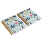 2025 Custom A3/A4/A5 Hard Cover Workbook Wire Spiral Bound Exercise Books Planner Journal Diary Notebook Printing