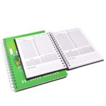 Custom 2025 Weekly Planner Hard Cover A5 Notebook to Do List Cheap Wholesale Spiral Journal