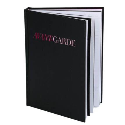 High Quality Perfect Bound Black Hardcover Journal Custom Printing Luxury Business Workout Journals Printing for School Office