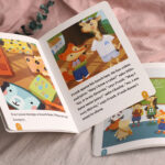 Square Baby Children Board Book Printing Service Board Book Printing on Demand Kid Book