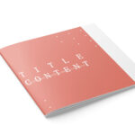 Custom Logo Printing Full Color Printing Passport Size Booklet Soft Cover Book