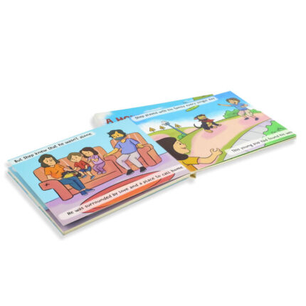 Books for Kids Printing Bulk Manufacture Full Color Environmental Soy Bean Ink Printing Custom Board Flap Books for Kids