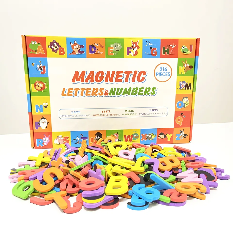 Number and Letter Magnet Set Number and Letter Magnet Set