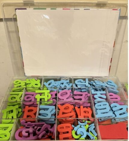 Colorful Magnetic Alphabet Set