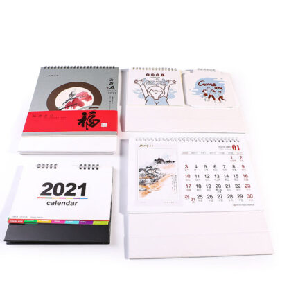 Metal Table Calendar