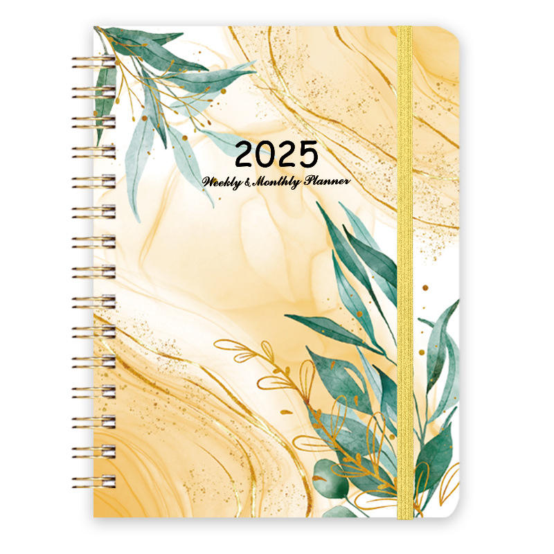 2025 Customized Printing Logo Spiral Organizer Hardcover Journal Diary Notebook Planner Notebook Journal Hardcover Wire Spiral 2025 Customized Printing Logo Spiral Organizer Hardcover Journal Diary Notebook Planner Notebook Journal Hardcover Wire Spiral