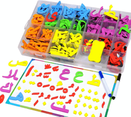 New Products Arabic Magnetic Letters and Numbers Early Child Foam Alphabet Plastic Custom Letters Educational Toys