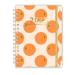 Spiral Notebook Manifest Journal Custom Printing Logo Hardcover A5 Daily Diary Planner and Notebook Printing