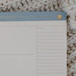 White Card Cover Notebook