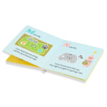 Custom Children's Educational Laminated Board Book Cardboard Cover with Hard Cover and Perfect Binding for Kids