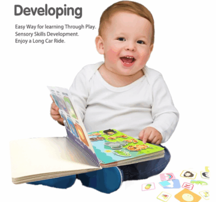 My Preschool Busy Montessori Educational Activity Learning Toys Baby Quiet Books for Children in Arabic Busy Board