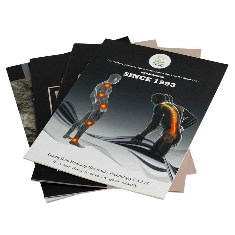 Customized A4 Hard and Softcover Book Booklet Magazine & Brochures Offset Printing on Paper & Paperboard A4 Trifold Brochure