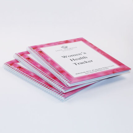 Custom Printing Spiral Notebook Workout Planner Log Book Self Management Self Care Journal Fitness Journal Printing