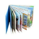 Books for Kids Printing Bulk Manufacture Full Color Environmental Soy Bean Ink Printing Custom Board Flap Books for Kids