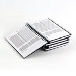 2023 New Product Custom Printed Paperback Cover Spiral Book