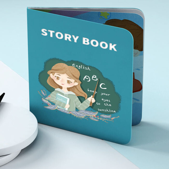 High Quality Printer Custom Cardboard Books Print Children Kids Board Book Printing Service