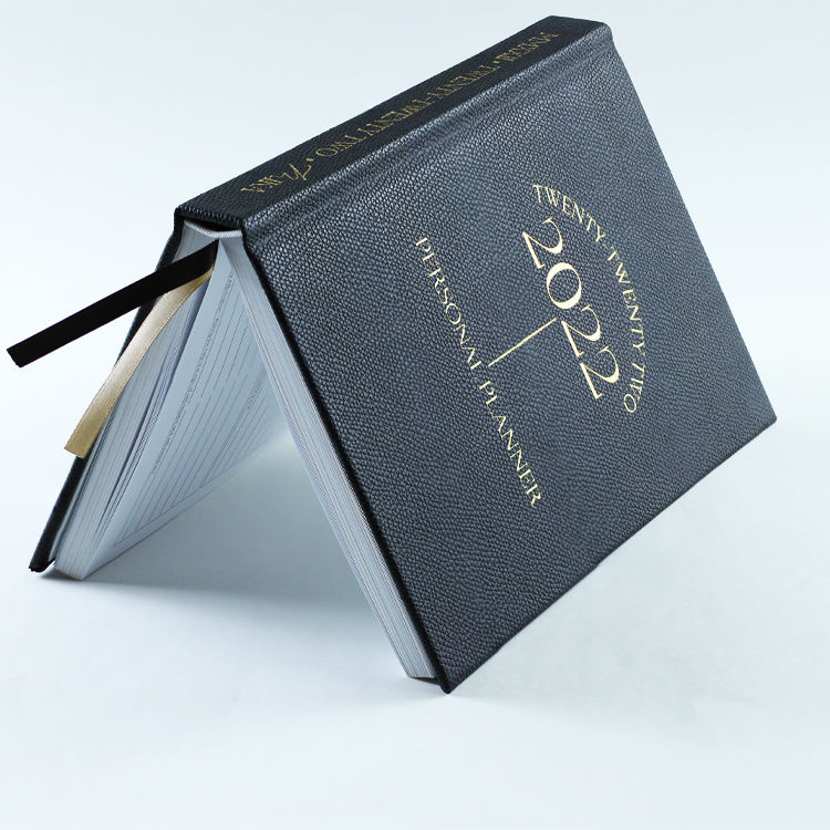 Widely Used Leather Cover Material Notebook Gift Set Pages Custom Printed at Wholesale Pricesh