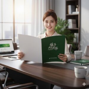 custom paper size brochure catalog fold flyer booklet printing 3