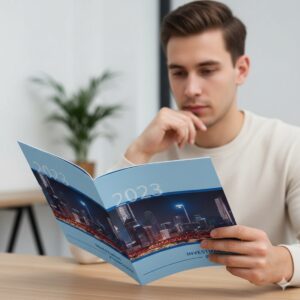 where to get high quality custom corporate promotional magazine printing 3